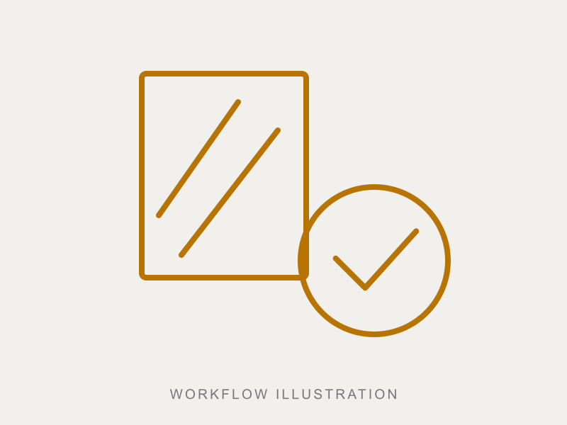 Approve Samples — workflow illustration, not a factory photograph