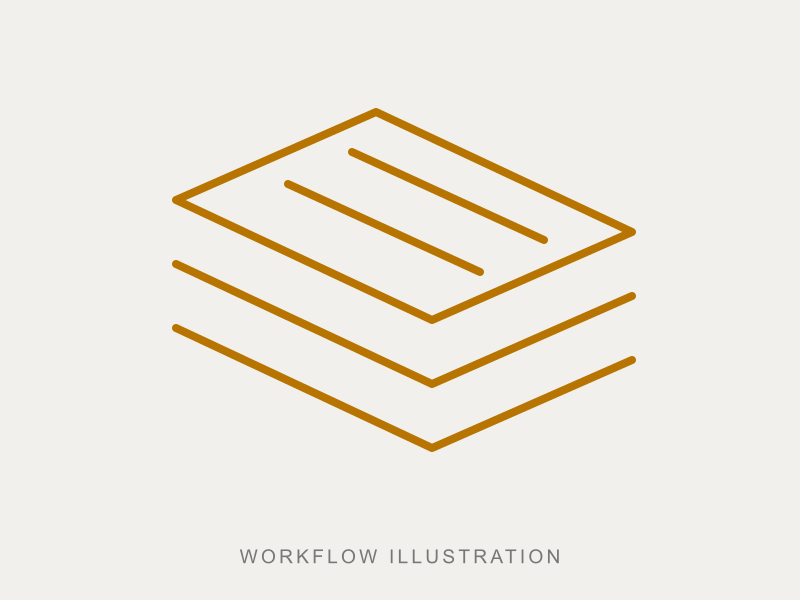 Review Material Options — workflow illustration, not a factory photograph
