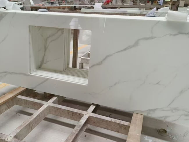 Calacatta White Nano Stone Countertops
