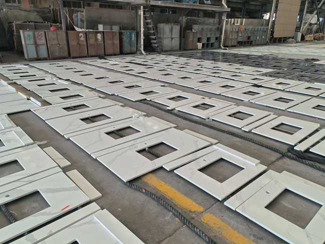 Calacatta White Quartz Countertops — product view 4