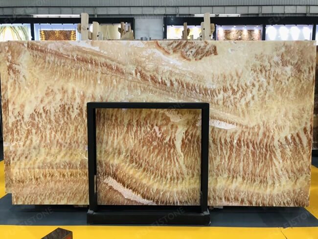 High Quality Red Dragon Onyx Slab for Interior Decoration — product view 3