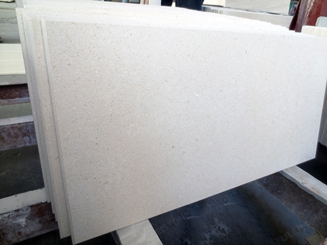 Honed White Limestone Tiles — product view 5