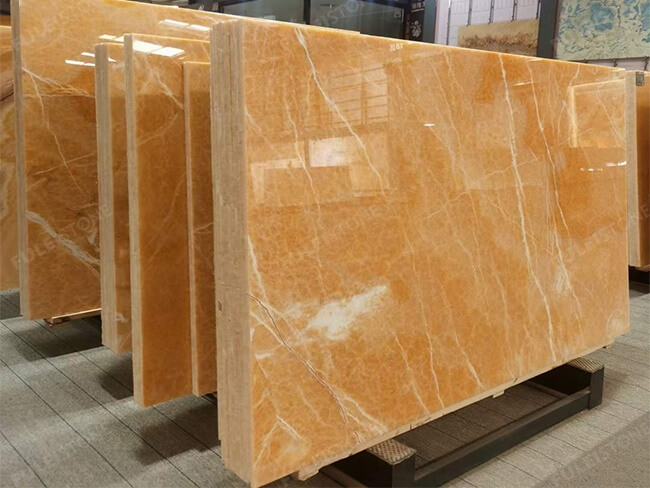 Honey Onyx Curved Tiles — product view 3