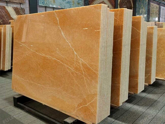 Honey Onyx Curved Tiles — product view 4