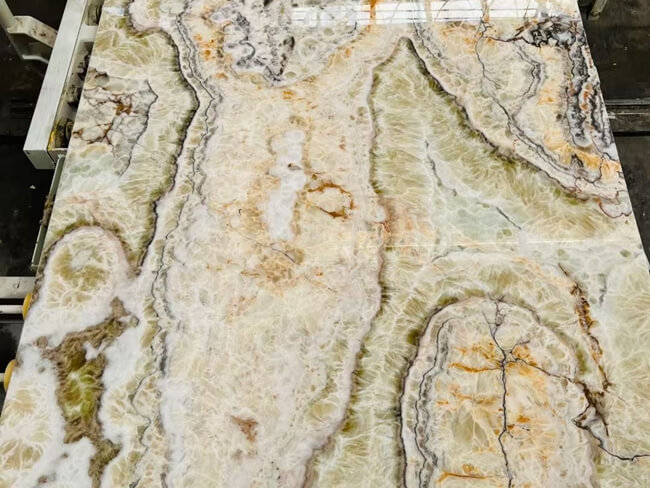 Ice Flower Onyx Slabs — product view 6