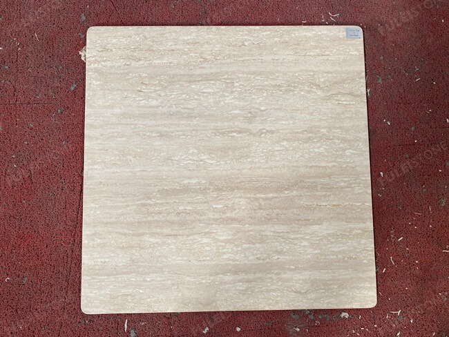 Italy White Travertine Table Tops