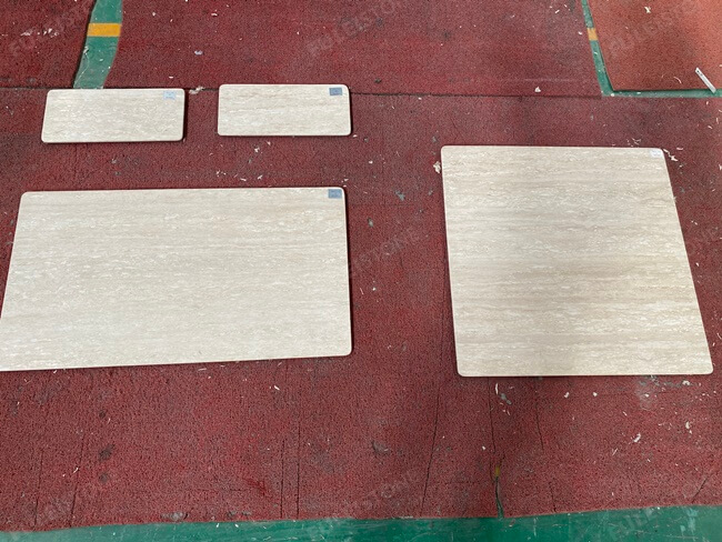 Italy White Travertine Table Tops — product view 2