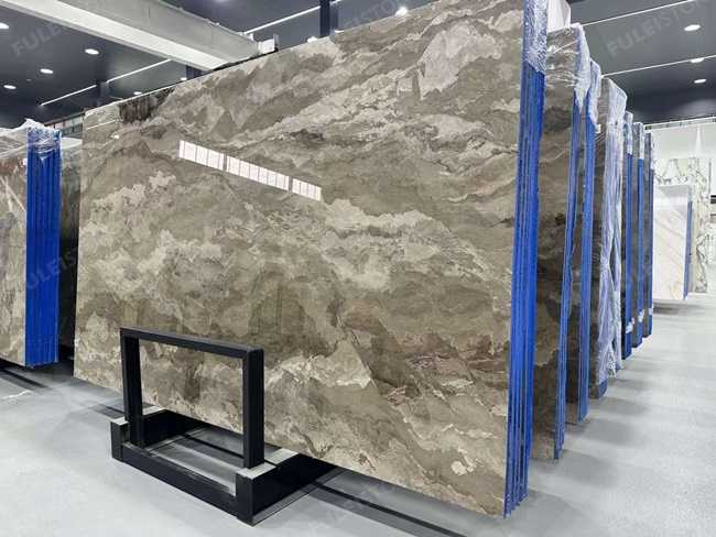 Lais Brown Marble Slab — product view 4