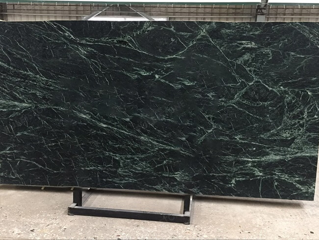Laminated Bullnose Dark Green Marble Countertops — product view 5
