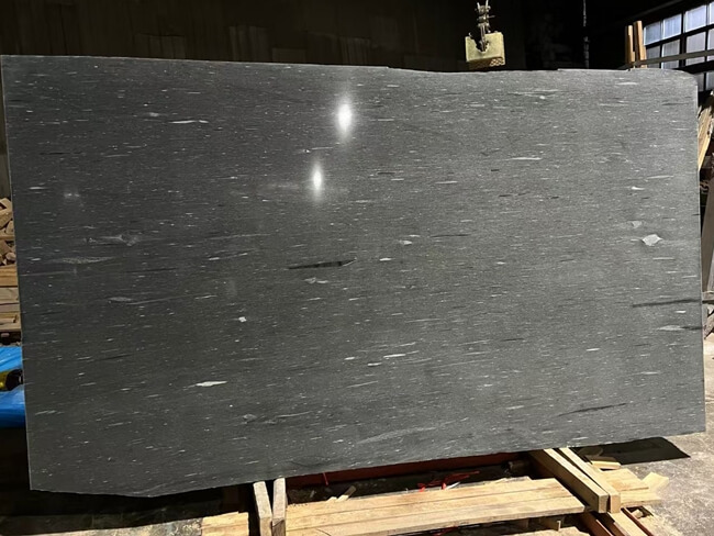 Leathered Silver Brown Marble Slabs — product view 4