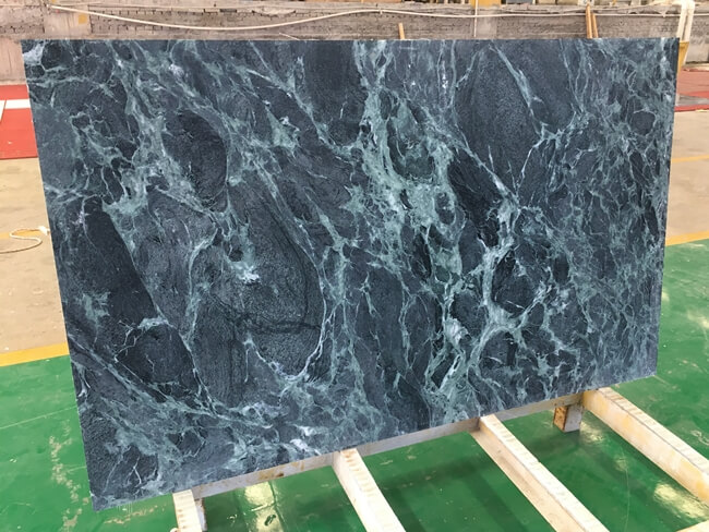 Leathered Verde Alpi Marble Tiles