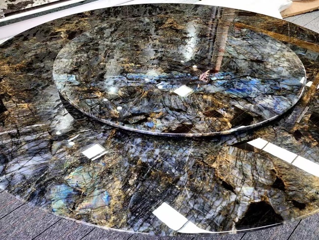 Lemurian Blue Granite Table Tops — product view 2