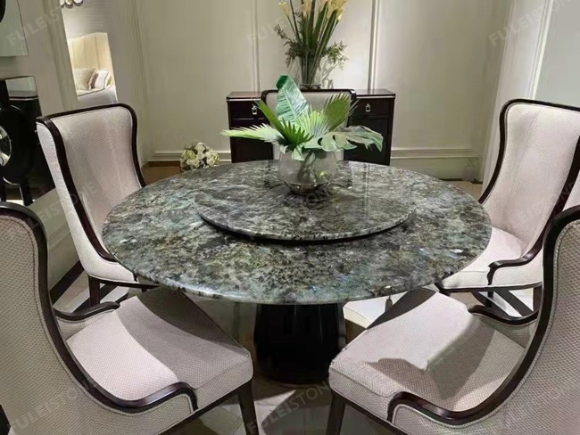 Lemurian Blue Granite Table Tops — product view 3