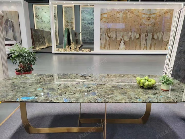Lemurian Blue Granite Table Tops — product view 4