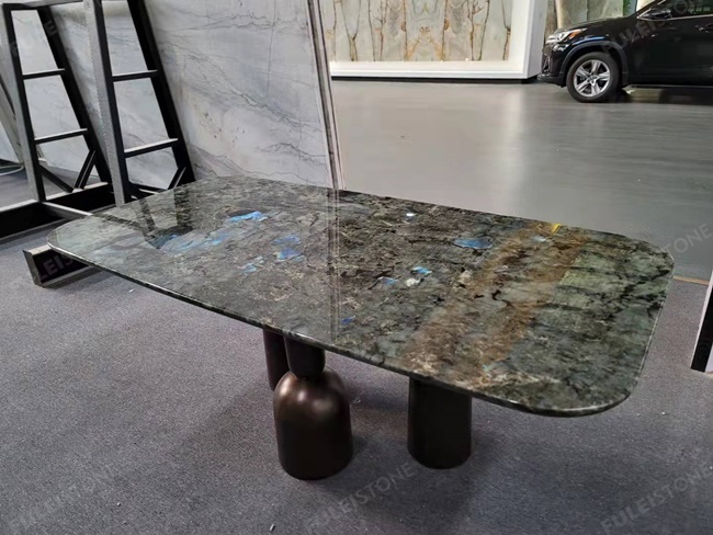 Lemurian Blue Granite Table Tops — product view 5