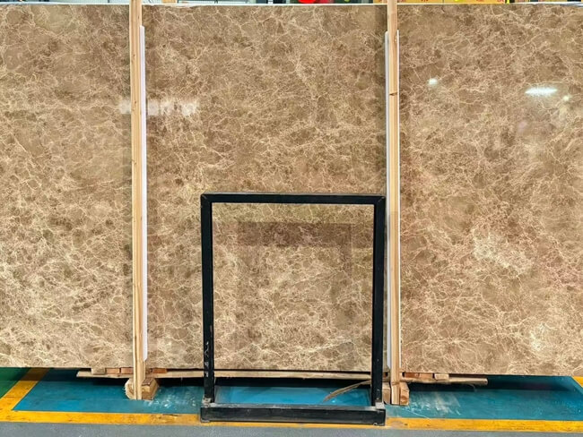 Light Emperador Marble Slabs — product view 3