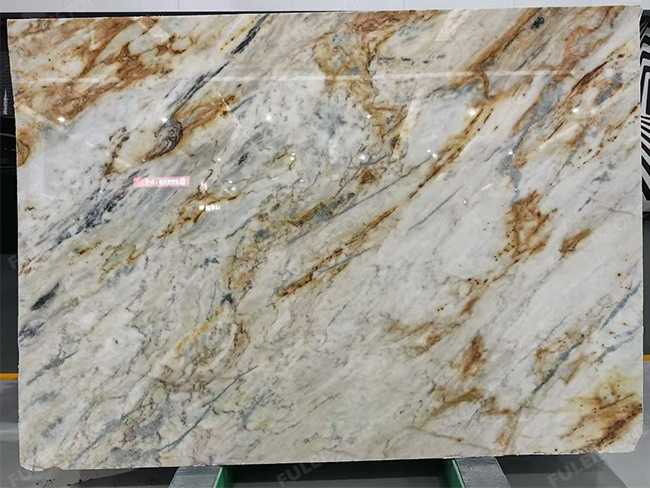 Light Gold Marble Slab
