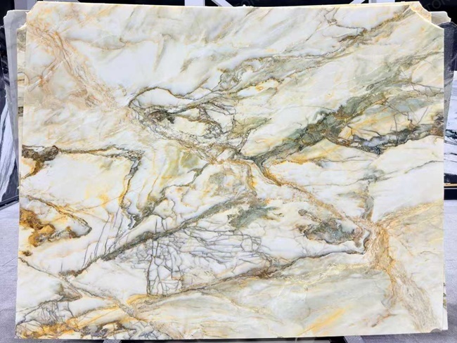 Light Green Kunlun Onyx Slabs — product view 2