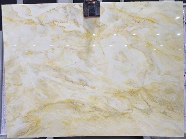 Light Green Kunlun Onyx Slabs — product view 4
