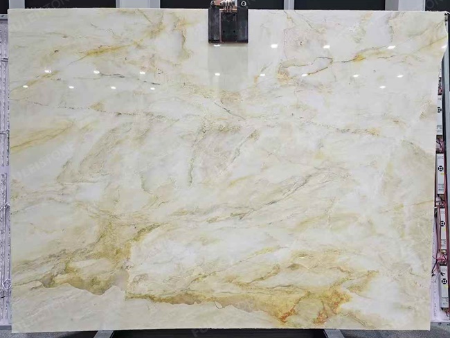 Light Green Kunlun Onyx Slabs — product view 5