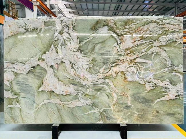 Light Green Tiffany Quartzite Big Slabs
