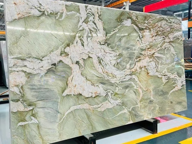 Light Green Tiffany Quartzite Big Slabs — product view 2