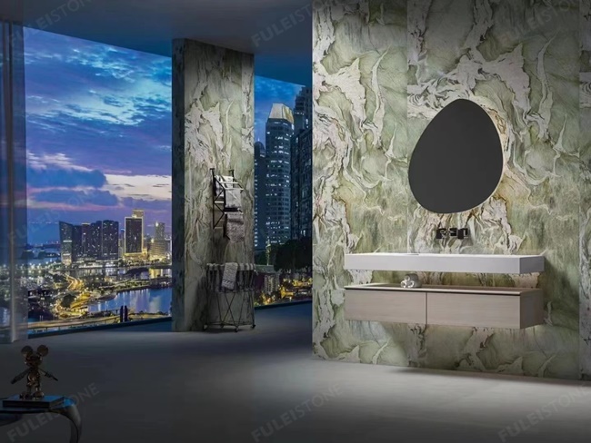 Light Green Tiffany Quartzite Big Slabs — product view 3