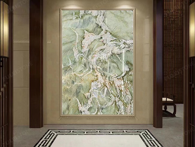 Light Green Tiffany Quartzite Big Slabs — product view 5