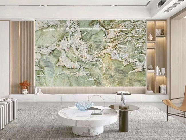 Light Green Tiffany Quartzite Big Slabs — product view 6