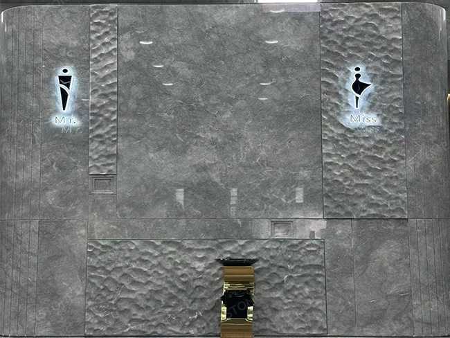 Light Grey Marble Slab — product view 4