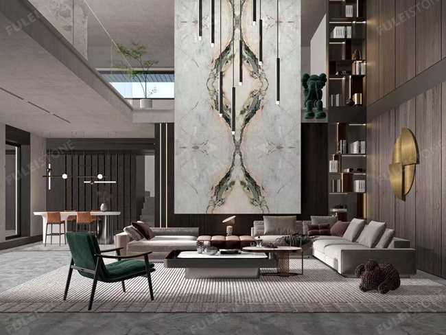 Light Pink Marble Slab — product view 3