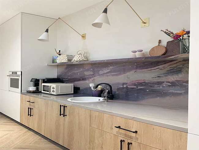 Light Purple Quartzite Slab — product view 2
