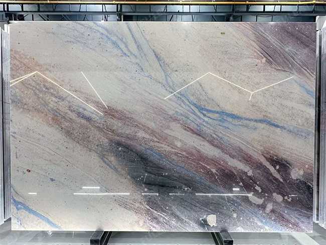 Light Purple Quartzite Slab — product view 3