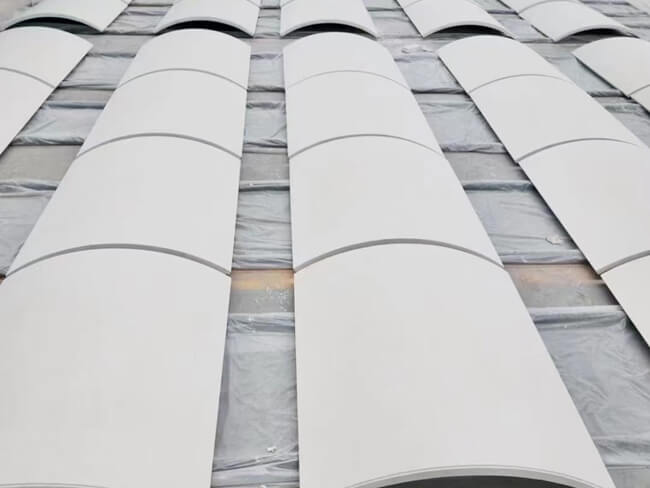 Limra Limestone Curved Tiles — product view 4
