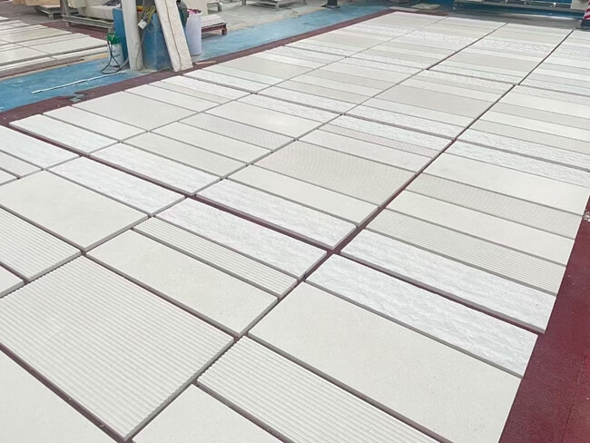 Limra Limestone Tiles with Special Surface Finishes