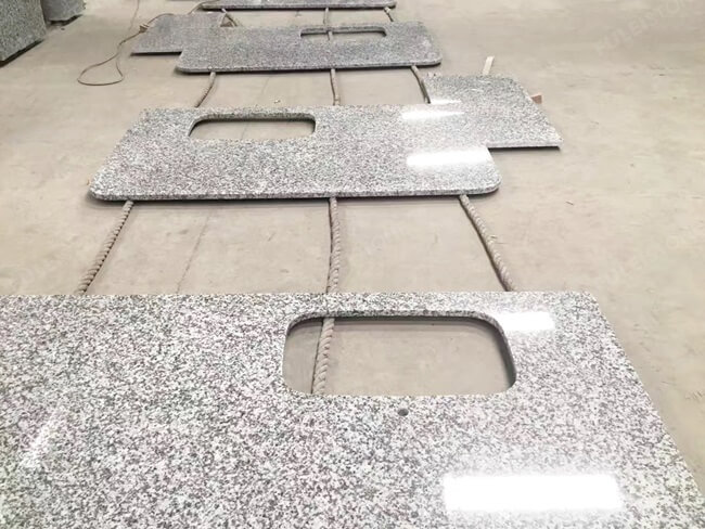 Luna Pearl Granite Countertops for Kitchens — product view 3