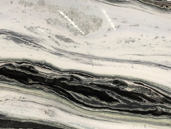 Luxury Black Ink Quartzite Slabs — product view 2