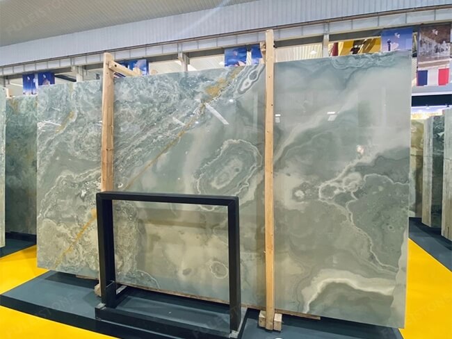 Luxury Golden Blue Onyx Slab for Wholesalers — product view 6