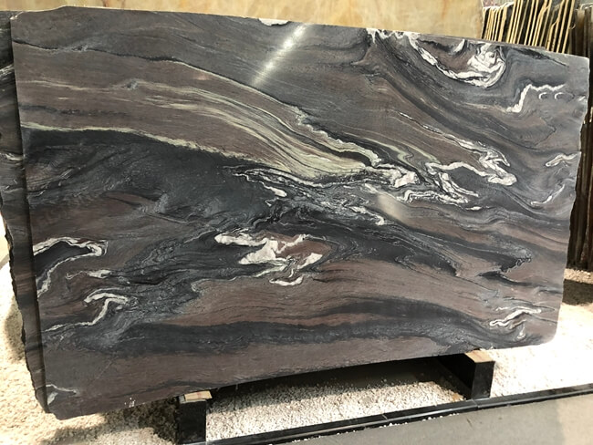 Luxury Natural Landscape Purple Granite Slabs for Wholesalers — product view 4
