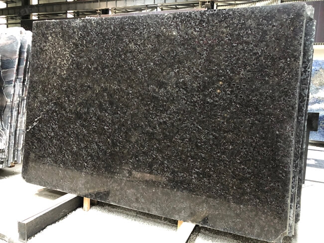Luxury Natural Antiqued Meteorite Granite Slab — product view 4