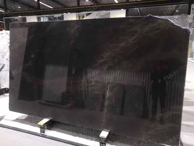 Luxury Natural Versace Brown Marble Slab