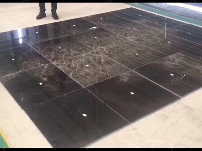Luxury Natural Versace Brown Marble Slab — product view 5