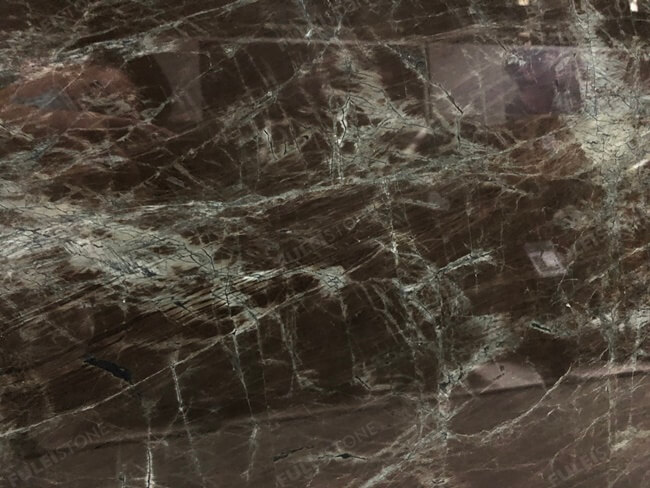 Luxury Polished Piano Grey Marble Slabs — product view 2
