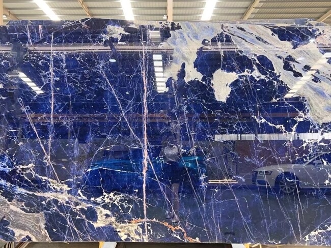 Luxury Sodalite Blue Granite Slabs