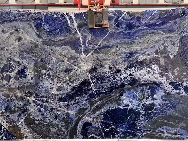 Luxury Sodalite Blue Granite Slabs — product view 5