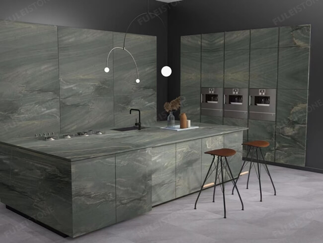 Maestro Green Quartzite Slabs — product view 2