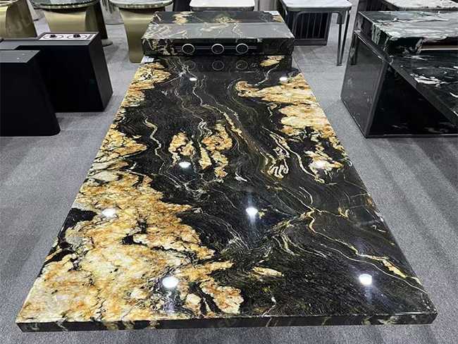 Magma Gold Granite Table Tops