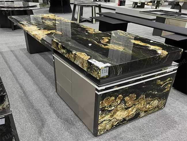 Magma Gold Granite Table Tops — product view 2