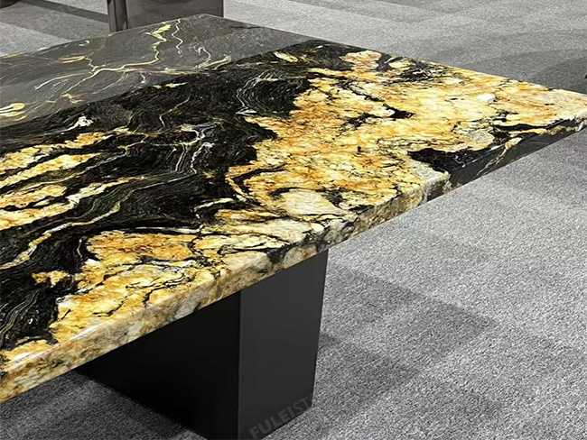 Magma Gold Granite Table Tops — product view 3