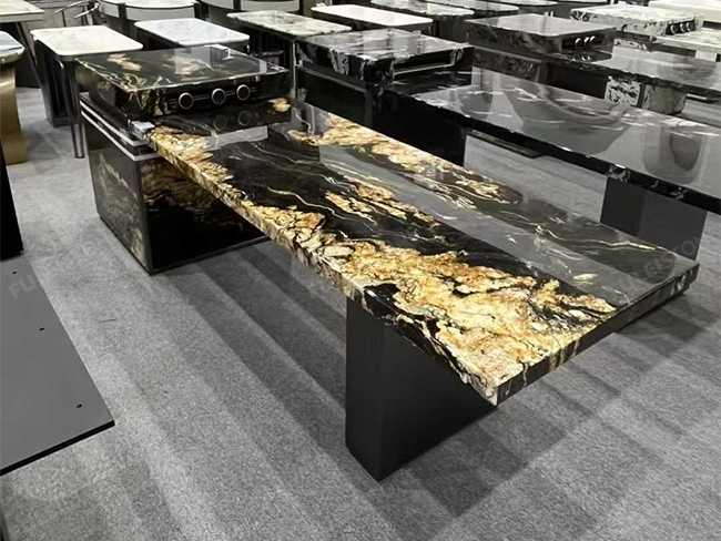 Magma Gold Granite Table Tops — product view 4